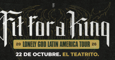 FIT FOR A KING llega a la Argentina