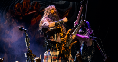 Zakk Wylde with Black Label Society made vibrate on Tuesday night