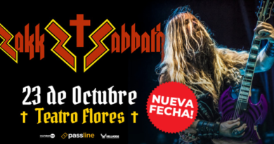 ZAKK WYLDE segunda fecha en Argentina
