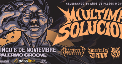 Mi Ultima Solución celebra los 10 años de Falsos Monumentos en Palermo Groove